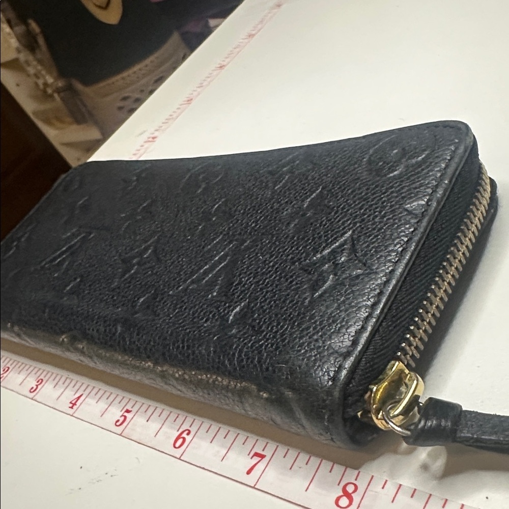 Louis Vuitton Black Leather Wallet - Picture 2 of 6